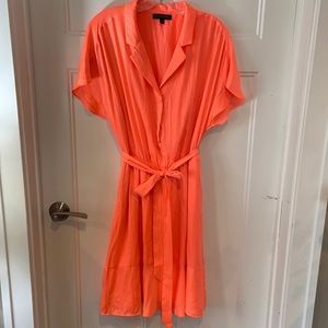 Banana Republic Size 12 dress-orange